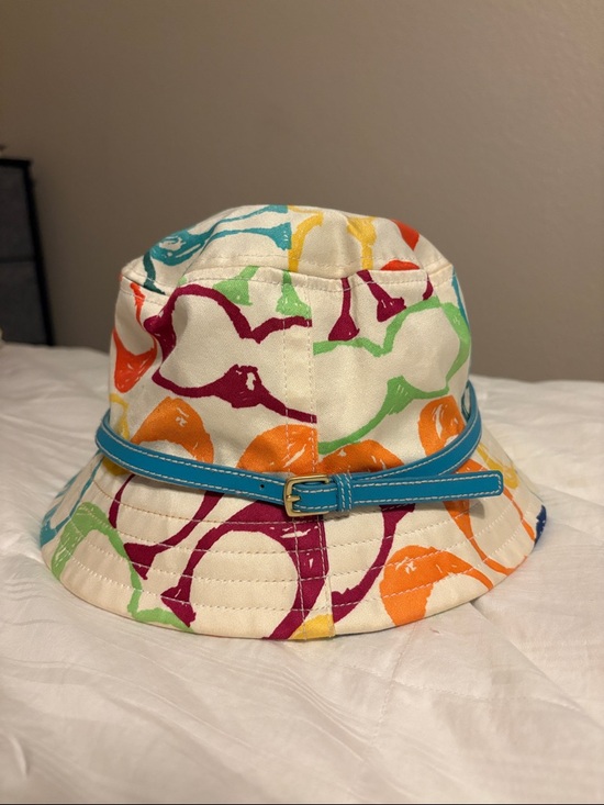 Coach Accessories - Coach Colorful Bucket hat